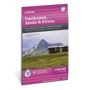 Treriksröset, Abisko & Kiruna 1:100 000 Calazo